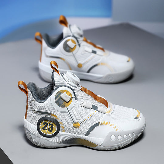 Herren Sportlicher Basketball-Low-Top mit BOA-Verschluss und gedämpfter Cupsohle Shopy Nory