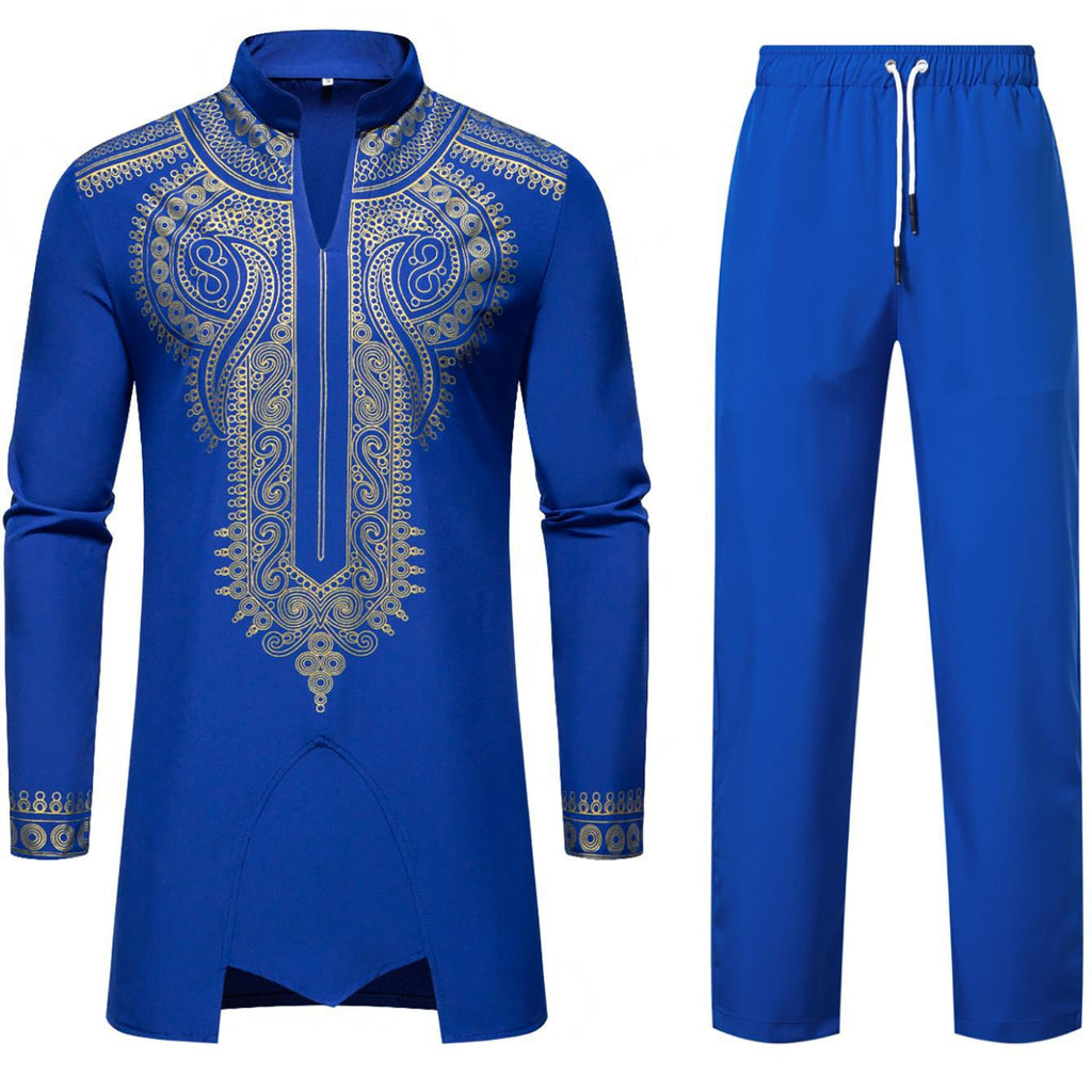 Herren Traditionelles Kaftan-Outfit mit einzigartiger Stickerei