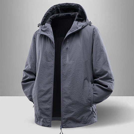 Herren Leichte und atmungsaktive Regenjacke Shop Nory