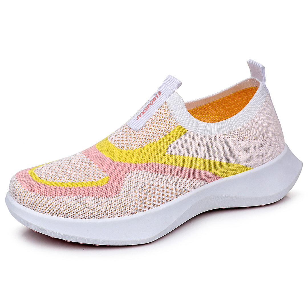 Damen nan nahtloser Strick-Sockensneaker mit elastischem Einstieg, atmungsaktiver Mesh-Struktur und leichter EVA-Dämpfung Shop Nory