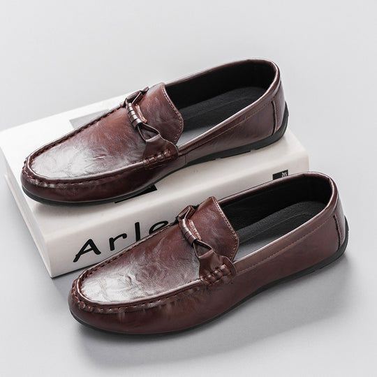 Herren Elegante Casual Mokassins Shop Nory