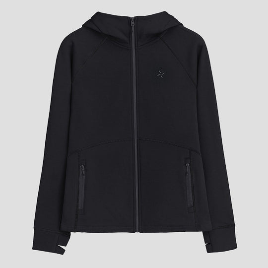 Damen Kapuzen-Fleecejacke mit durchgehendem Reißverschluss, ergonomischen Nähten und Reißverschlusstaschen Shop Nory