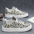 Damen Freizeitsneaker mit floralem Muster und rutschfester Sohle