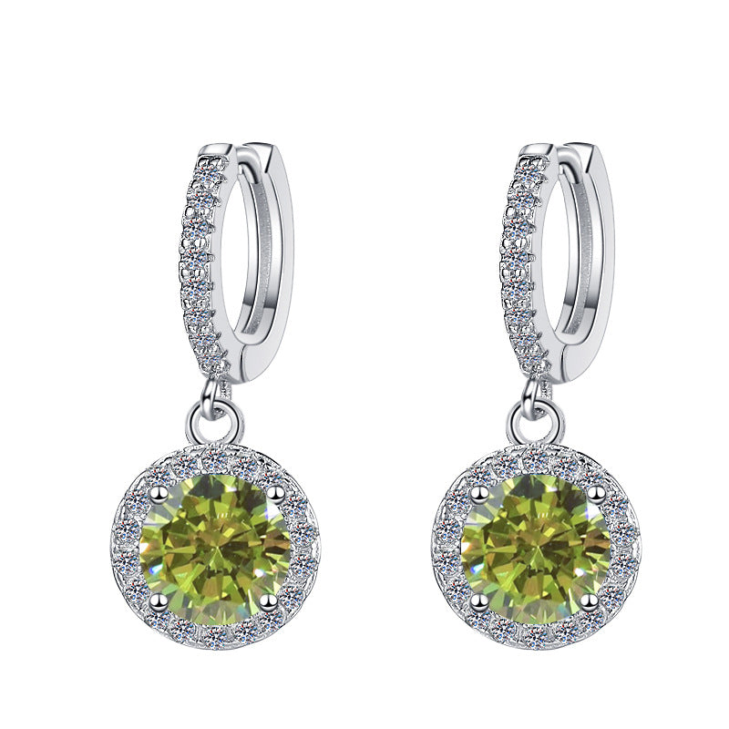 Damenohrringe mit funkelnden Kristallen und elegantem Clip-Design Shop Nory