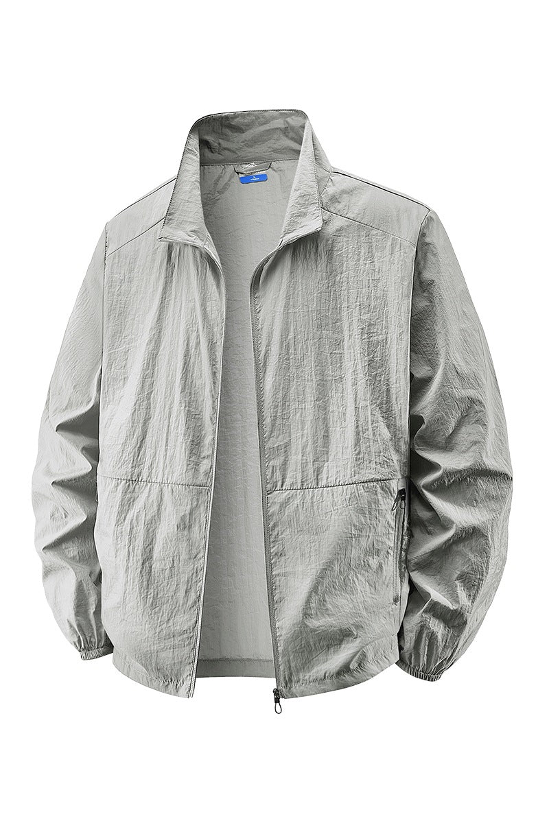 Herren Leichte Windbreaker Jacke Shop Nory