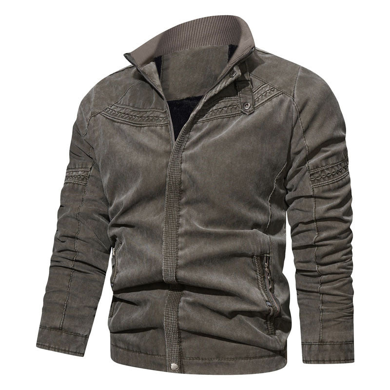 Herren Modische Übergangsjacke mit Steppdetails Shop Nory