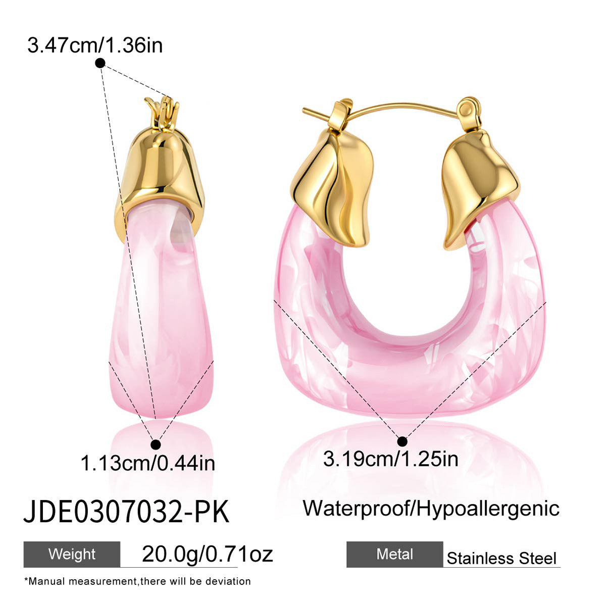 Damen Ohrhänger mit elegantem grünem Design und hochwertiger Edelstahlverarbeitung Shop Nory