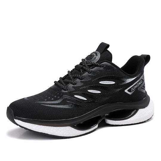 Herren gedämpfter Trainings- und Laufschuh mit dualer Luftkammer-Zwischensohle und atmungsaktivem Mesh-Obermaterial Shop Nory