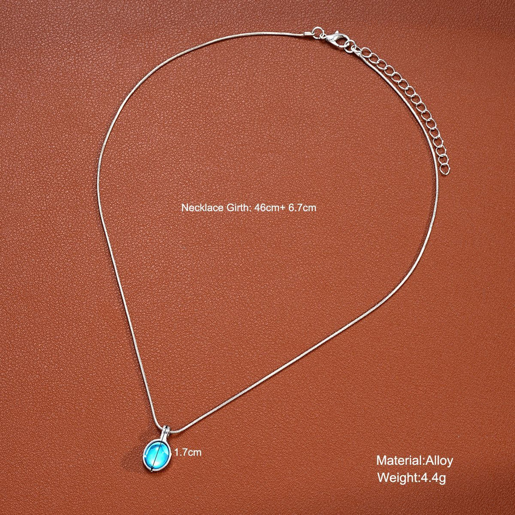 Damen Halskette mit muschelförmigem Anhänger Shop Nory