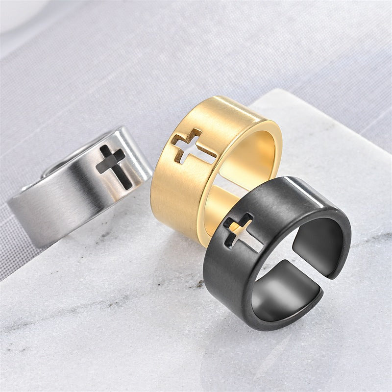 Damen Modischer Kreuzring Shop Nory