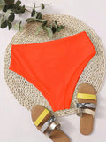 Damen Hochgeschnittener Bikini-Slip
