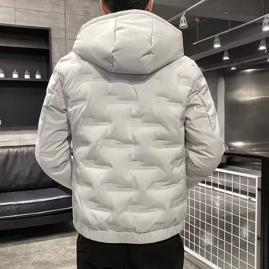 Herren Wattierte Steppjacke mit Kapuze Shop Nory