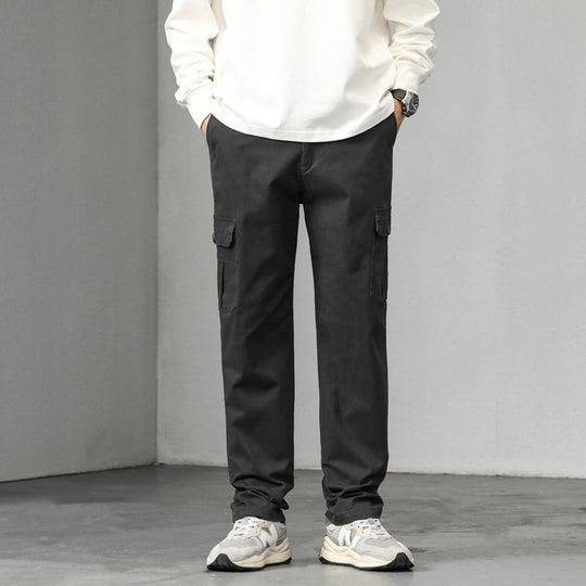 Herren Cargohose im geraden Schnitt mit Utility-Klappentaschen und leicht taperedem Bein Shop Nory