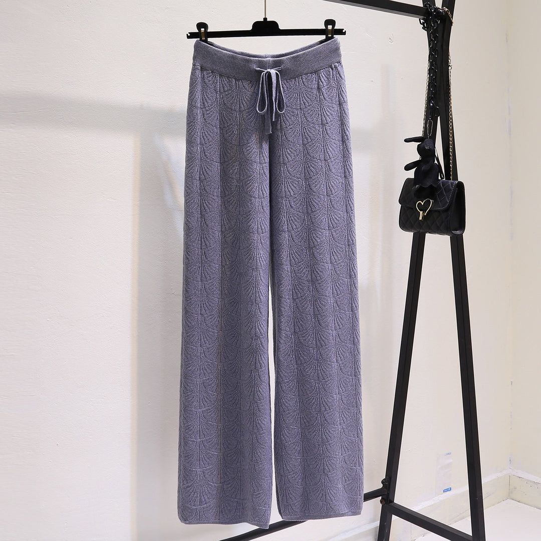 Damen Weite und bequeme Jersey-Hose Shop Nory