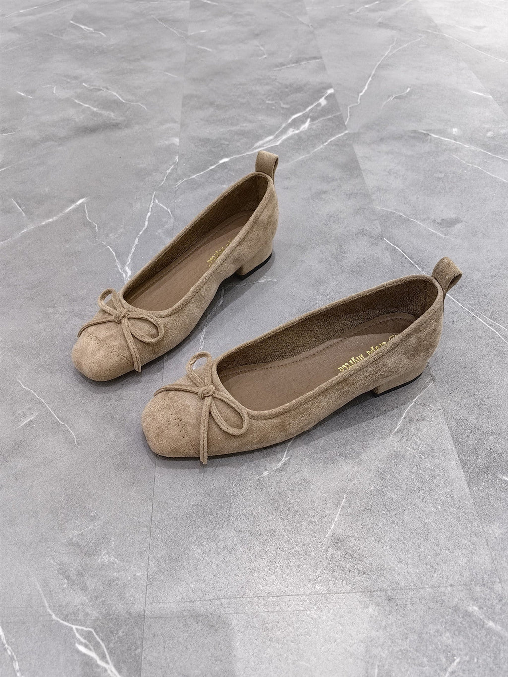 Damen Ballerinas mit dekorativem Schleifen-Detail