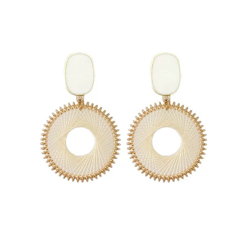 Damen geometrische Statement-Ohrringe Shop Nory