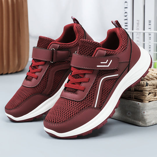 Herren nan atmungsaktiver Mesh-Freizeitsneaker mit Klettverschluss, ergonomischer EVA-Zwischensohle und profiliertem Gummi-Outdoorsohle Shop Nory