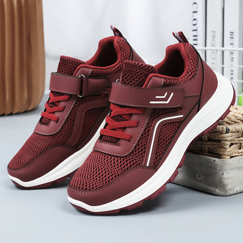 Herren nan atmungsaktiver Mesh-Freizeitsneaker mit Klettverschluss, ergonomischer EVA-Zwischensohle und profiliertem Gummi-Outdoorsohle Shop Nory