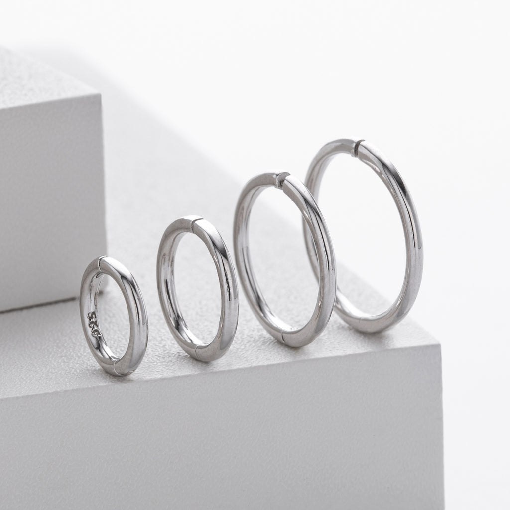 Damen Creolen aus hochwertigem 925 Sterlingsilber Shop Nory