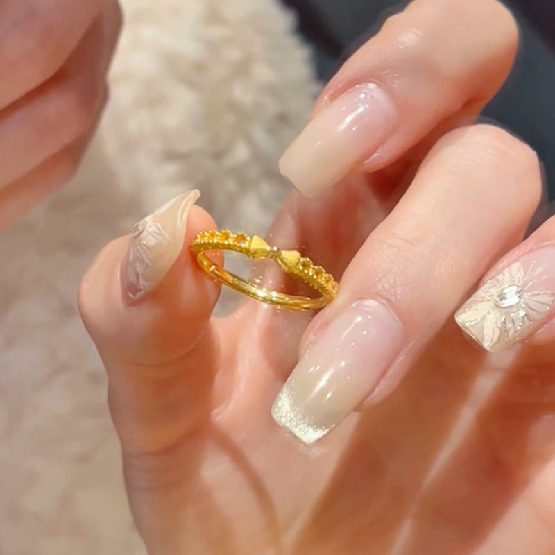 Damen Zierlicher Ring mit verspieltem Schleifenmotiv Shop Nory