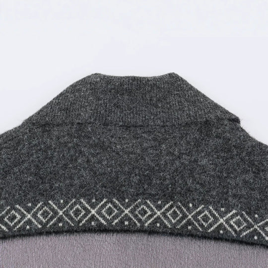 Damen Norwegisch gemusterter Wollmix-Dufflecoat mit Schalkragen und Knebelverschlüssen Shop Nory