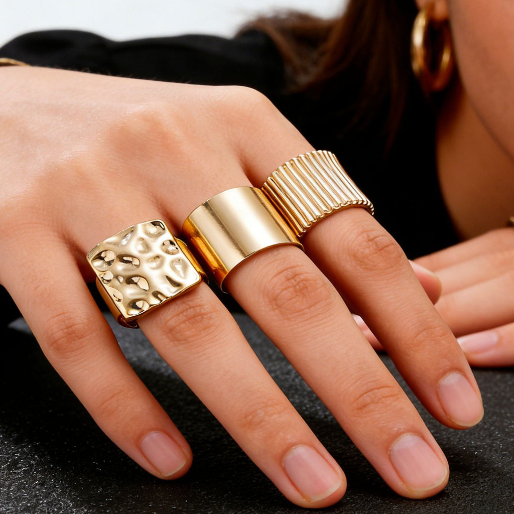 Damen Ring-Set mit modernen und einzigartigen Designs Shop Nory