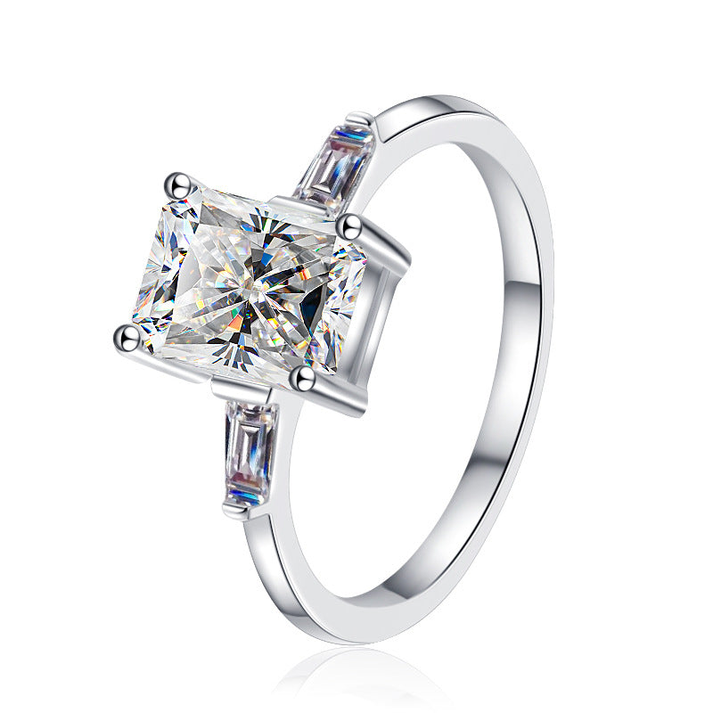 Damen Solitärring mit elegantem Quarzkristall und filigranem Design Shop Nory