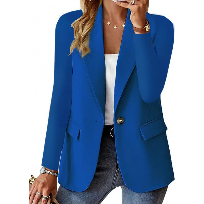 Damen Moderner Tailored Blazer mit elegante Knopfdetails