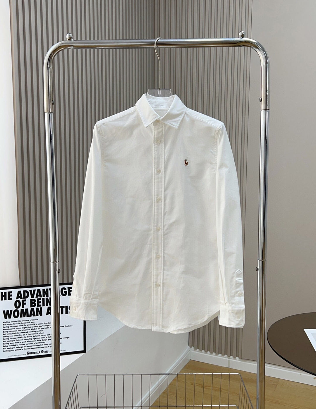 Herren Klassisches Langarmhemd Shop Nory