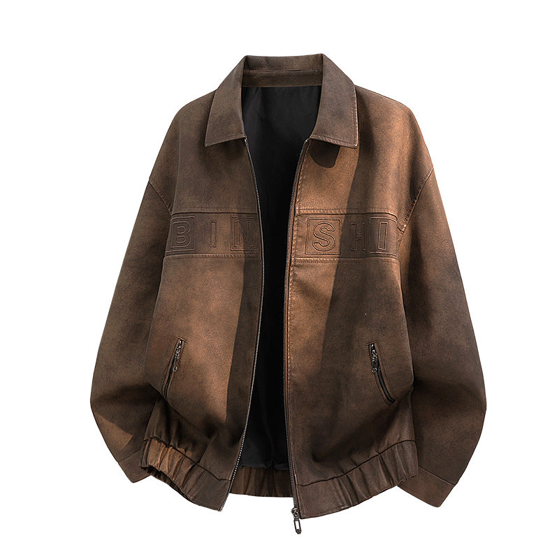 Herren Freizeit Lederjacke Shop Nory