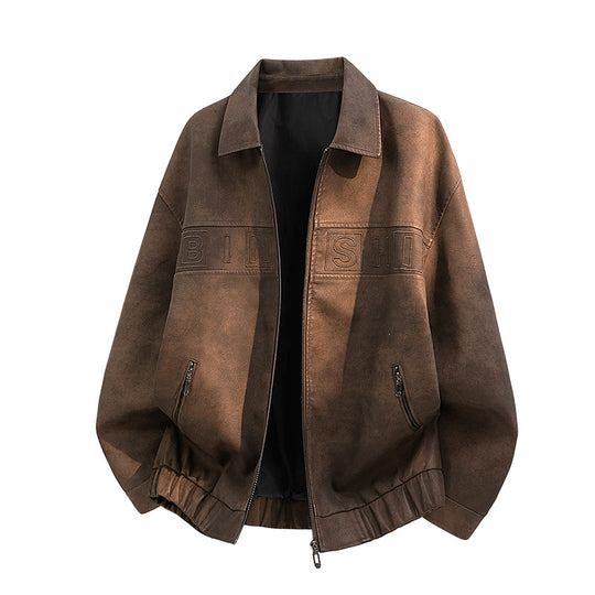 Herren Freizeit Lederjacke Shop Nory