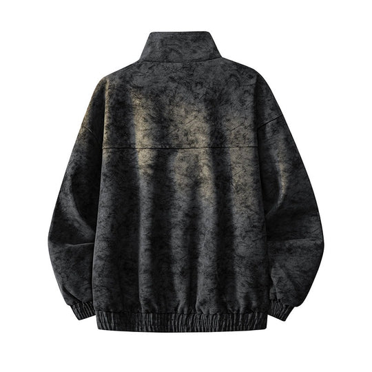 Herren Lässige Outdoor-Jacke mit hohen Kragen und praktischen Taschen Shop Nory