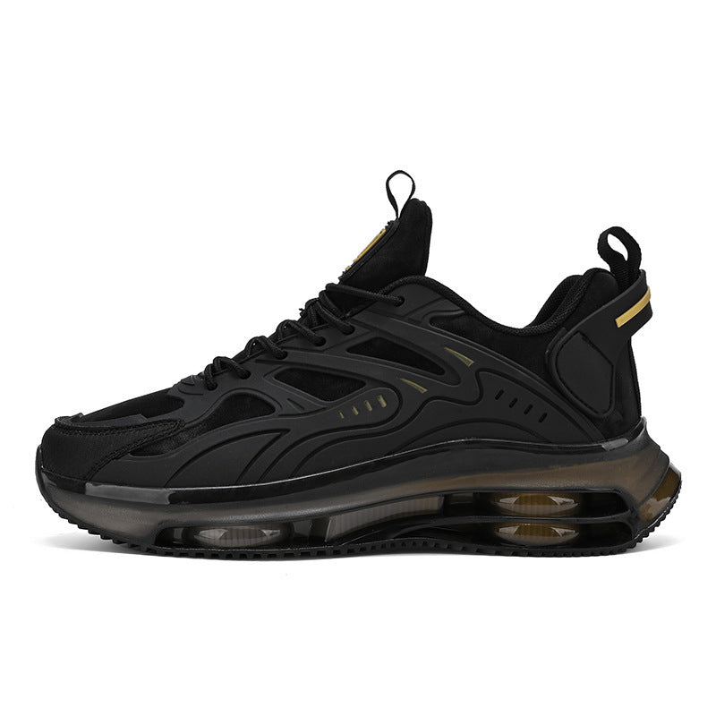 Herren nan futuristischer leistungsorientierter Lifestyle-Sneaker mit durchgehender Luftkammersohle und thermogeformten Kunststoffapplikationen