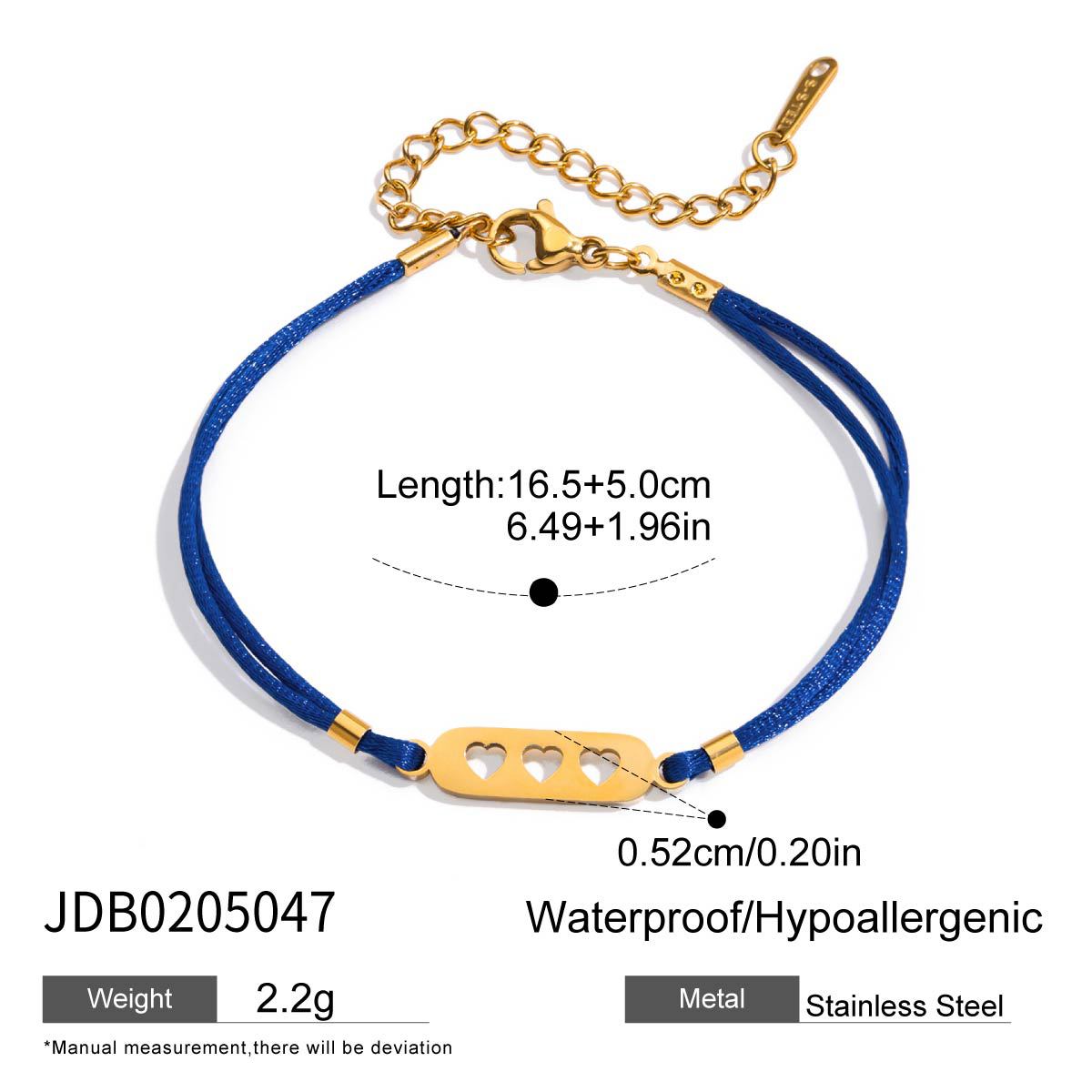 Damen Armband mit personalisiertem „HAPPY“-Schriftzug aus hypoallergenem Edelstahl Shop Nory