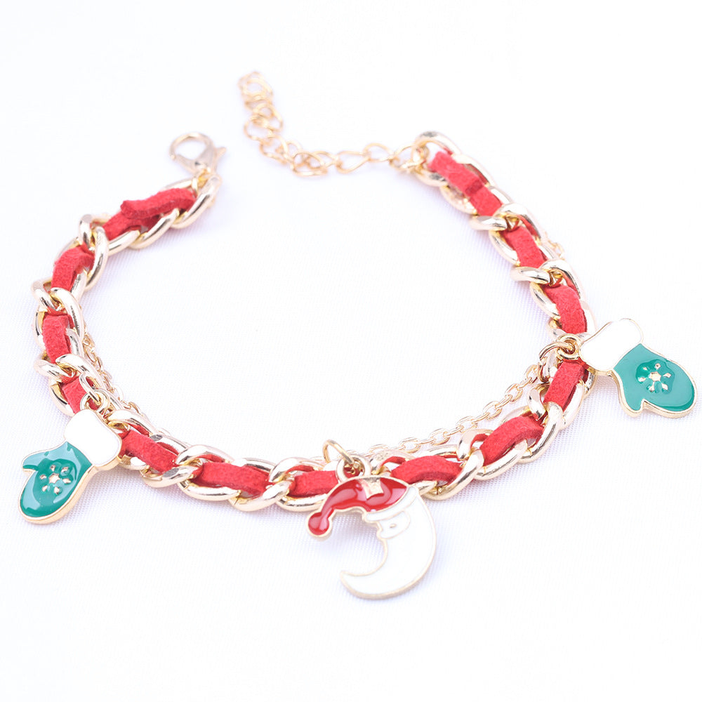 Damen Armband mit festlichen Anhängern und luxuriösem Kettendesign Shop Nory