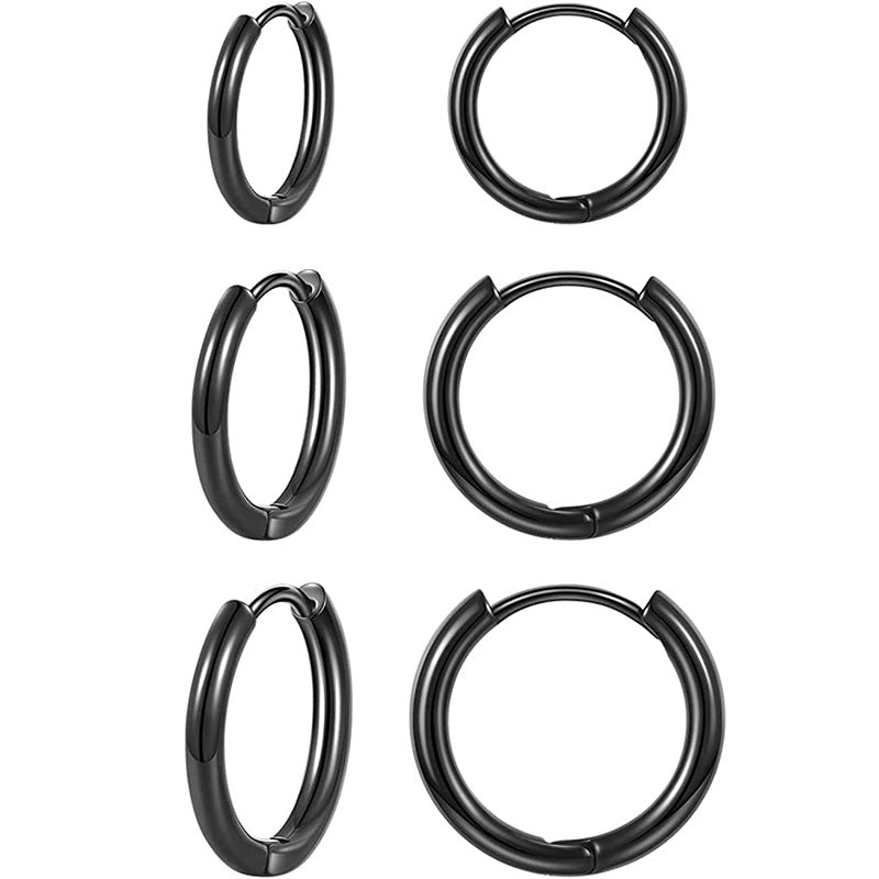 Damen Creolen Ohrringe Set Shop Nory