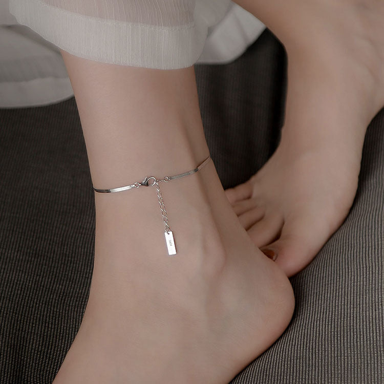 Damen Elegante und individuelle Fußkette mit Anhänger Shop Nory