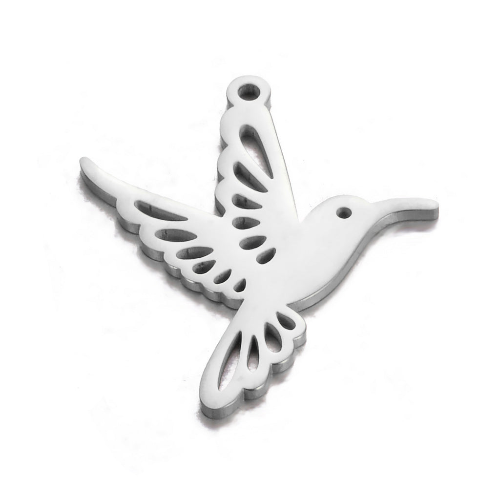 Damen eleganter Kolibri-Anhänger aus hochwertigem Metall Shop Nory