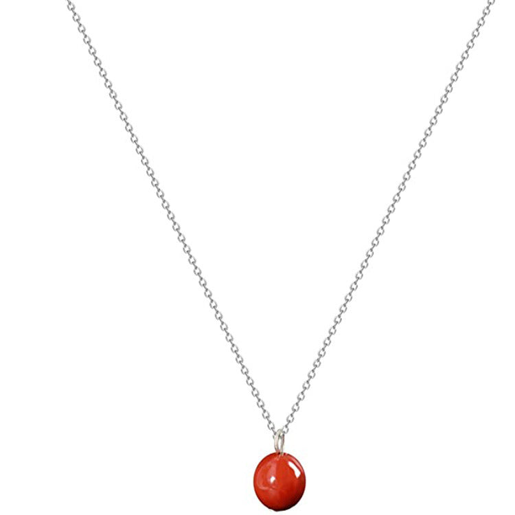 Damen Halskette mit hochwertigem Anhänger aus Edelstein Shop Nory