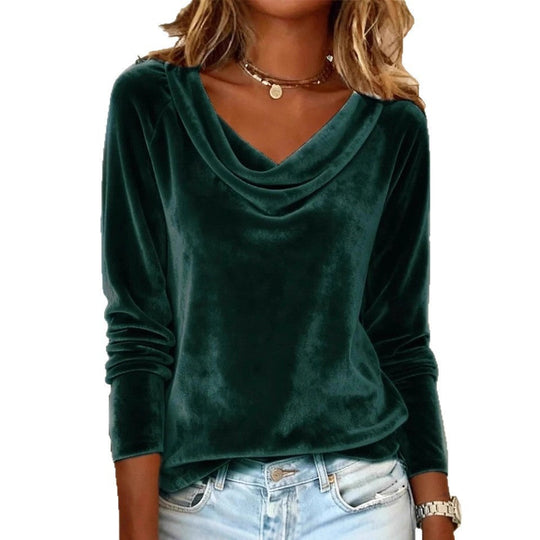Damen elegante Viskose Bluse