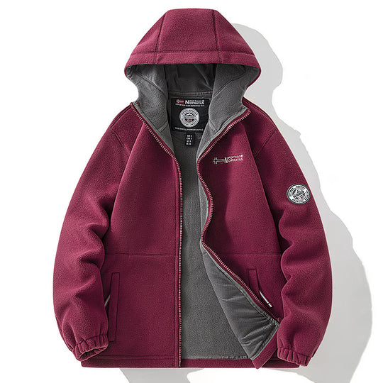 Herren Fleecejacke mit Kapuze Shop Nory 1787797345