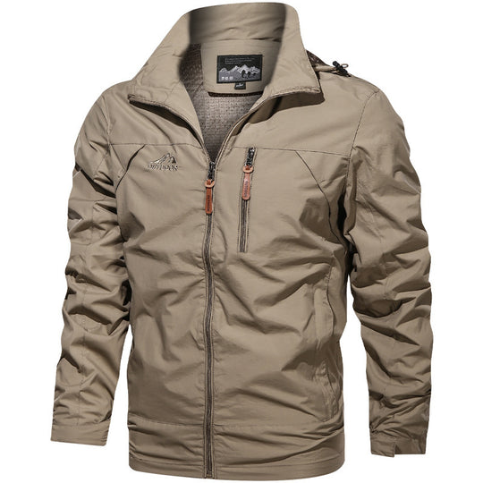 Herren Sportliche Übergangsjacke mit abnehmbarer Kapuze Shop Nory