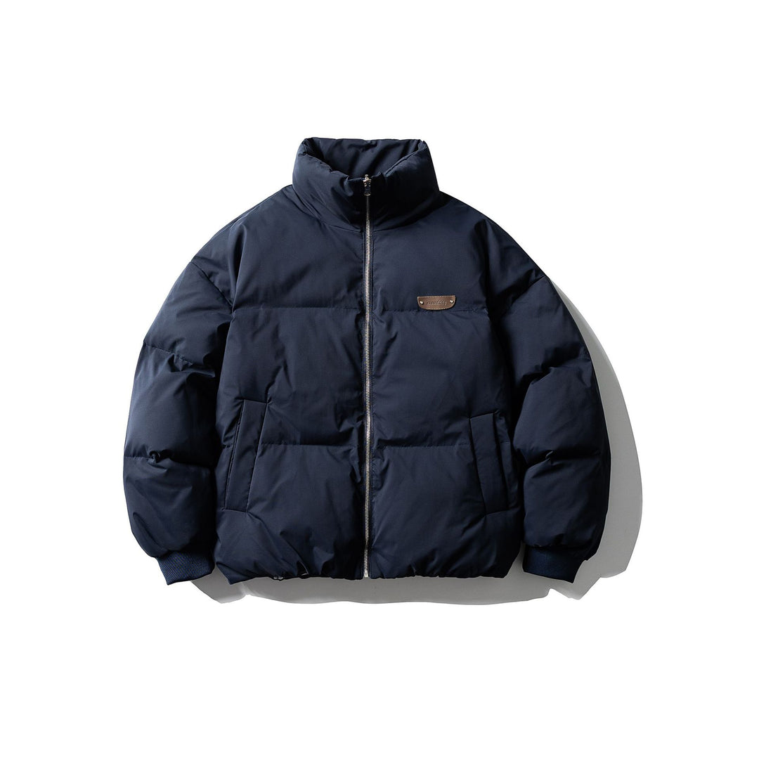 Herren Boxy-Pufferjacke mit hohem Stehkragen und minimalistischer Außenhülle Shop Nory