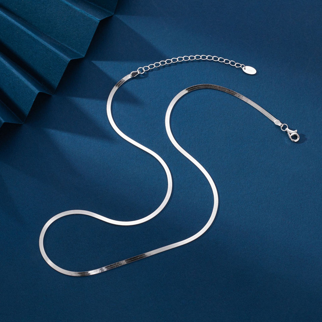Damen feine Halskette aus hochwertigem 925 Sterling Silber Shop Nory