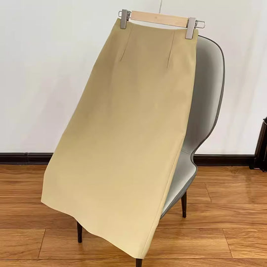 Damen Eleganter Bleistiftrock mit hohem Bund und figurbetontem Schnitt Shop Nory