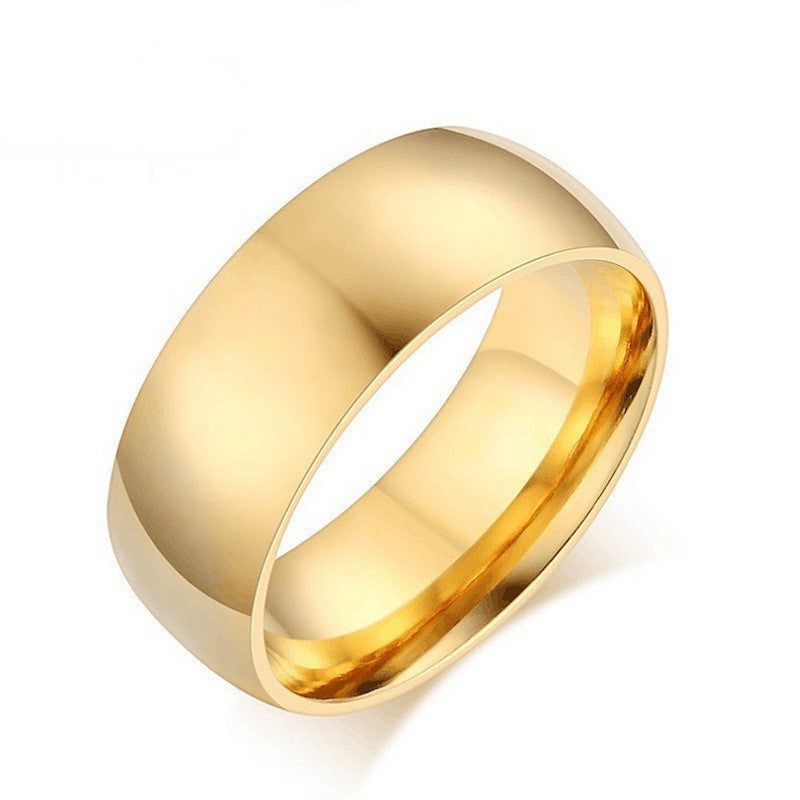 Herren Titanring mit glänzender Oberfläche Shop Nory