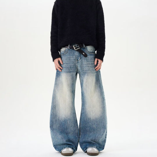 Herren Hochgeschnittene Weitgeschnittene Jeans Shop Nory
