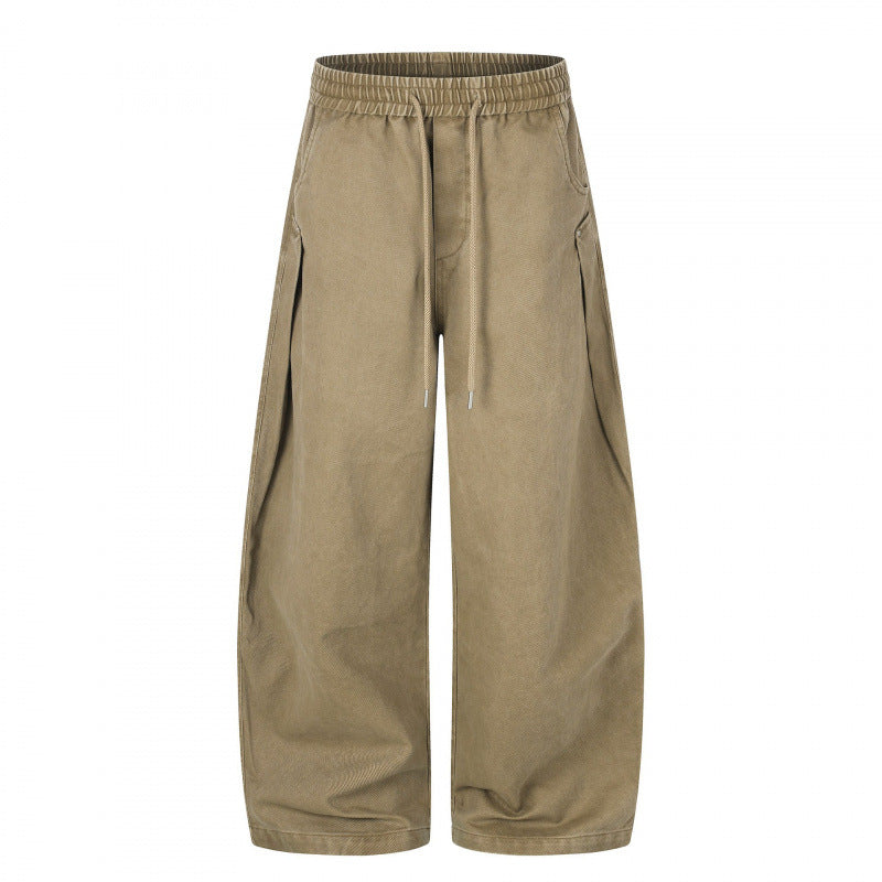 Unisex Weitgeschnittene Lounge-Hose mit Tunnelzug und extra weitem Bein Shop Nory