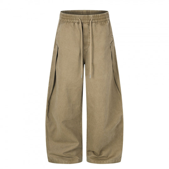Unisex Weitgeschnittene Lounge-Hose mit Tunnelzug und extra weitem Bein Shop Nory