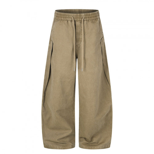 Unisex Weitgeschnittene Lounge-Hose mit Tunnelzug und extra weitem Bein Shop Nory